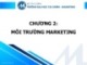 Bài giảng Nguyên lý marketing - Chương 2: Môi trường marketing (Trường ĐH Tài chính - Marketing)