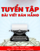 Tài liệu Tuyển tập bài viết bán hàng