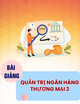 Bài giảng Quản trị ngân hàng thương mại 2: Chương 4 - Định giá các dịch vụ của ngân hàng thương mại