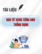 Tài liệu 600 từ vựng tiếng Anh thông dụng