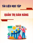Tài liệu học tập Quản trị bán hàng