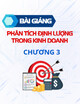 Bài giảng Phân tích định lượng trong kinh doanh: Chương 3 - Trần Tuấn Anh, MBA