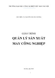 Giáo trình Quản lý sản xuất may công nghiệp