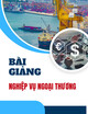 Bài giảng Nghiệp vụ ngoại thương