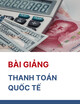 Bài giảng Thanh toán quốc tế